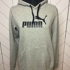 PUMA Gray Hoodie size Small